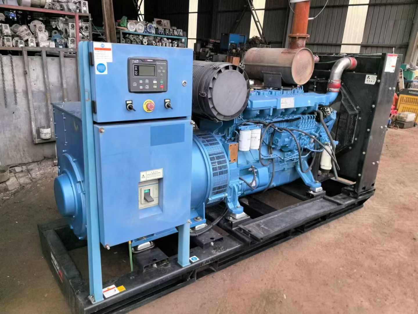 石屏500kW 柴油发电机组可带动设备功率的计算公式是什么？