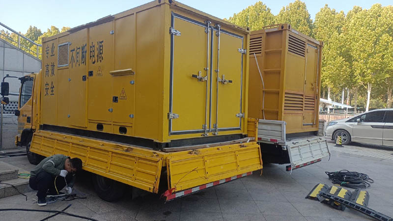 石屏柴油发电机组和UPS电源配合使用时的注意事项